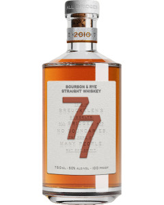 77 Straight Bourbon & Rye Whiskey Breuckelen