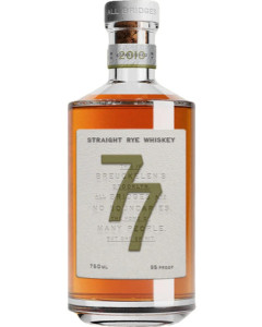 77 Straight Rye Whiskey Breuckelen