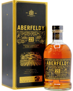 Aberfeldy 21 Year Malbec Wine Cask Highland Scotch (if the shipping method is UPS or FedEx, it will be sent without box)