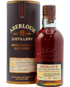 Aberlour 18 Year Old Single Malt Scotch Whisky (if the shipping method is UPS or FedEx, it will be sent without box)