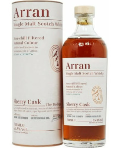 Arran Sherry Cask The Bodega Single Malt Scotch Whisky (if the shipping method is UPS or FedEx, it will be sent without box)