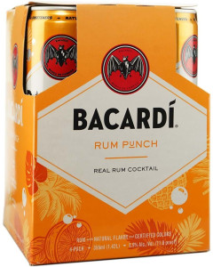 Bacardi Rum Punch 4 Pack