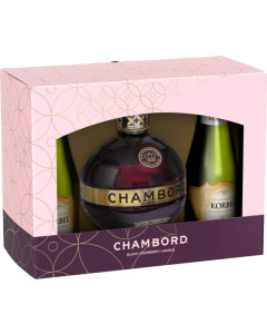 Chambord W/Korbel Gift