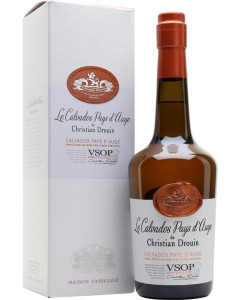 Christian Drouin VSOP Calvados (if the shipping method is UPS or FedEx, it will be sent without box)