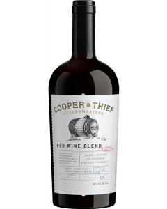 Cooper & Thief Red Blend Bourbon Whiskey Barrel Aged 2022