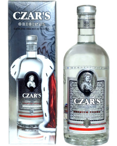 Czar's Original Premium Vodka (if the shipping method is UPS or FedEx, it will be sent without box)