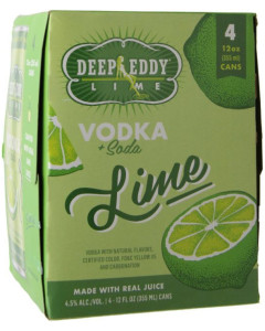 Deep Eddy Lime Vodka Soda