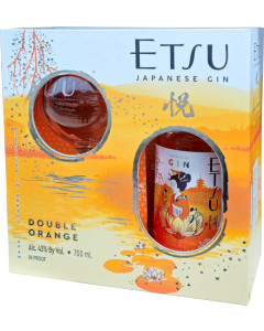 Etsu Double Orange Gin Gift (if the shipping method is UPS or FedEx, it will be sent without box, and glass)