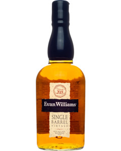 Evan Williams Single Barrel Bourbon Put in Oak 2015