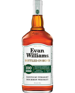 Evan Williams White Label 100 Proof Bourbon Whiskey