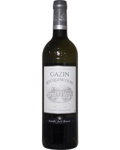 Gazin Rocquencourt Blanc Pessac-Léognan Mevushal