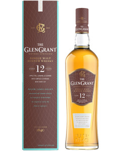 Glen Grant 12 Year Old Single Malt Scotch Whisky (if the shipping method is UPS or FedEx, it will be sent without box)