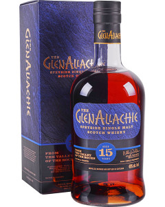 GlenAllachie 15yr Whisky Single Malt (if the shipping method is UPS or FedEx, it will be sent without box)