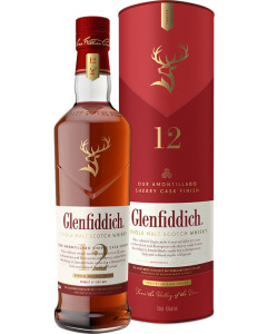 Glenfiddich 12yr Sherry Cask Scotch (if the shipping method is UPS or FedEx, it will be sent without box)