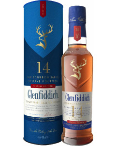 Glenfiddich 14 Year Single Malt Scotch Whisky (if the shipping method is UPS or FedEx, it will be sent without box)