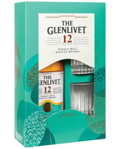 The Glenlivet Single Malt Scotch 12 year Gift Set