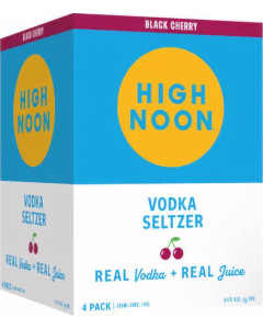 High Noon Black Cherry Vodka Seltzer