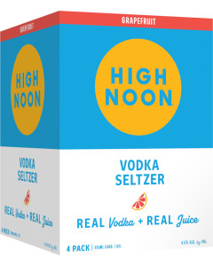 High Noon Grapefruit Vodka Seltzer