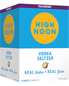 High Noon Passionfruit Vodka Seltzer