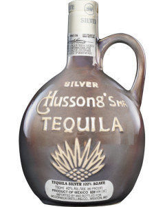 Hussong Silver Tequila Jug