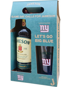 Jameson NY Giants Gift Whiskey