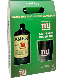 Jameson NY Giants Gift Whiskey