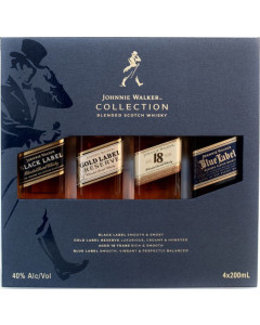 Johnnie Walker 4pk Gift Scotch 80*