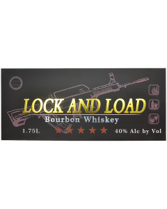 Lock and Load Gun Whisky Bullpop