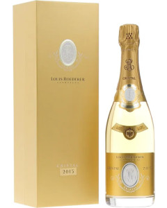Louis Roederer Cristal Brut 2015 (if the shipping method is UPS or FedEx, it will be sent without box)