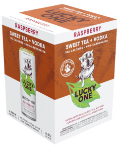 Lucky One Raspberry Sweet Tea + Vodka