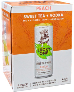 Lucky One Peach Sweet Tea + Vodka
