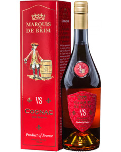 Marquis de Brim VS Kosher Cognac (if the shipping method is UPS or FedEx, it will be sent without box)