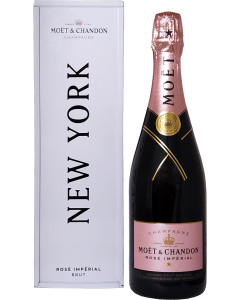 Moët & Chandon Brut Rose Champagne New York (if the shipping method is UPS or FedEx, it will be sent without box)