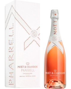 Moët & Chandon Nectar Impérial Rosé Champagne Pharrell Williams (if the shipping method is UPS or FedEx, it will be sent without box)