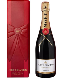 Moët & Chandon Impérial Brut Champagne Red Gift Box (if the shipping method is UPS or FedEx, it will be sent without box)