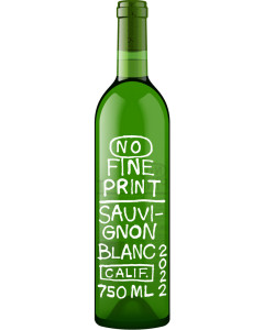 No Fine Print Sauvignon Blanc 2022