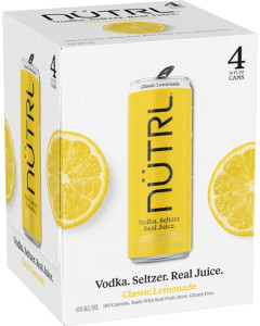 NÜTRL Classic Lemonade Vodka Seltzer