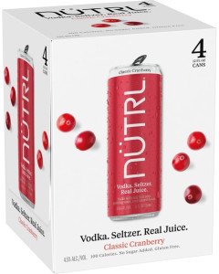 NÜTRL Classic Cranberry Vodka Seltzer