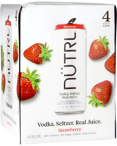 NÜTRL Strawberry Vodka Seltzer