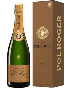 Pol Roger Rich Demi Sec (if the shipping method is UPS or FedEx, it will be sent without box)