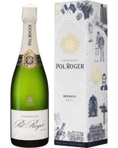 Pol Roger Brut Réserve (if the shipping method is UPS or FedEx, it will be sent without box)