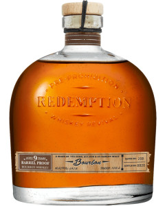 Redemption Barrel Proof 9 Year Old Straight Bourbon Whiskey