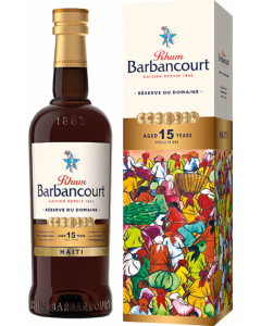 Rhum Barbancourt Estate Reserve 15 Year Old Rum (if the shipping method is UPS or FedEx, it will be sent without box)