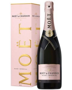 Moët & Chandon Rose Imperial (if the shipping method is UPS or FedEx, it will be sent without box)