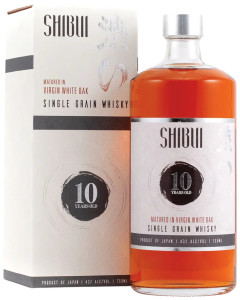 Shibui Virgin White Oak Single Grain Whisky (if the shipping method is UPS or FedEx, it will be sent without box)