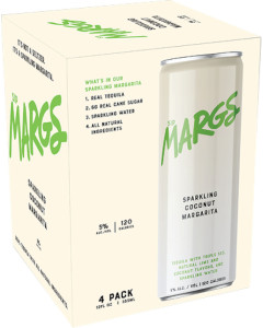 SipMargs Sparkling Coconut Margarita