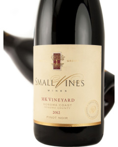 Small Vines Wines MK Vineyard Sonoma Coast Pinot Noir 2012