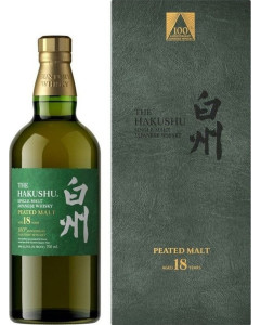 Suntory Hakushu 18 Year Peated Whiskey 2024