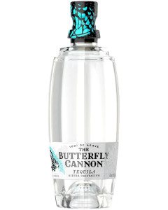 The Butterfly Cannon Silver Cristalino Tequila