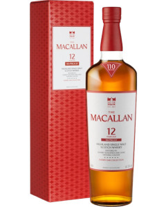 The Macallan 12 Year Sherry Oak 110 Proof Scotch (if the shipping method is UPS or FedEx, it will be sent without box)